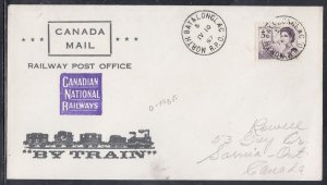 Canada - Apr 1967 North Bay & Long Lac RPO Cover
