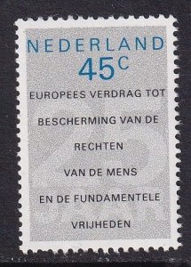 Netherlands #576  MNH  1978   Human rights