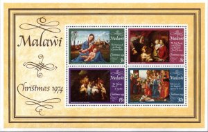 Malawi - 1974 Christmas MS MNH** SG MS471