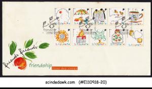 SINGAPORE - 1997 FRIENDSHIP - 10V - FDC