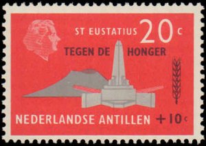 Netherlands Antilles #B58, Complete Set, 1963, Never Hinged