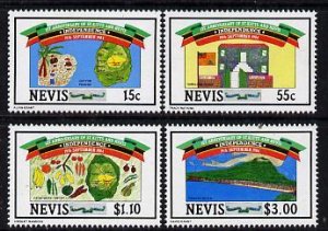 NEVIS - 1984 - Independence Anniv - Perf 4v Set - Mint Never Hinged