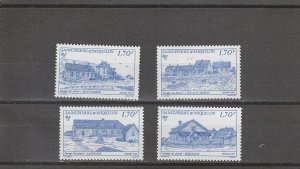 St. Pierre & Miquelon  Scott#  561-568  MNH  (1991 Scenic Views)