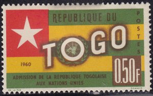 Togo 387 Togo's admission to UN , 1961