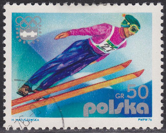 Poland 2137 Olympic Ski Jump 1976