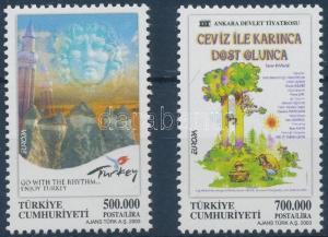 Turkey stamp Europa CEPT poster art set  MNH 2003 Mi 3333-3334 WS176602