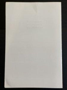 1981 Frederic Remington First Day Ceremony Program Sc# 1934