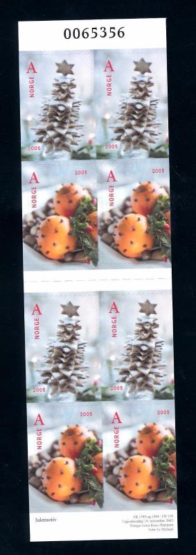 [59903] Norway 2009 Christmas Self Adhesive booklet MNH