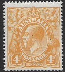 Australia 31    1915    4d   FVF Unused