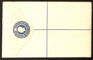 26827 - MAURITIUS  - Postal History - Registered  STATIONERY  COVER - SPECIMEN