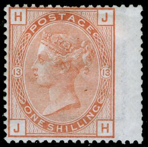 SG151, 1s orange-brown plate 13, M MINT. Cat £4750. JH