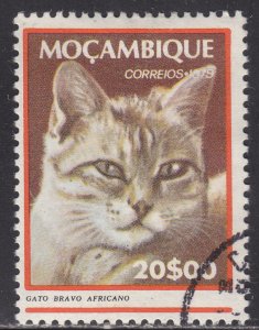 Mozambique 623 African Wild Cat 1979