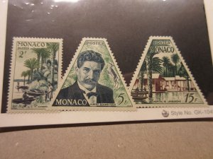 MONACO Scott 325-327 MINT LIGHTLY HINGED Cat $5.05