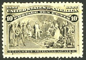 U.S. #237 MINT OG NH