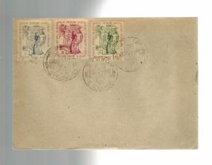 1947 Germany Seedorf Lithuanian Displaced Person Camp Cover DP Local Issues