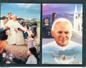 USA 1993 5 Colored PC Visit of Pope John Paul II to Denver World Youth Day 12707