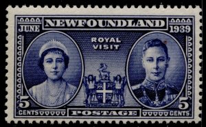 Newfoundland #249 KGVI & Queen Elizabeth Definitive Issue MLH