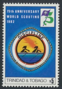 Trinidad & Tobago  SG 605  MNH  Scouts  1982  SC# 363 - see details / scans