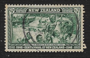 New Zealand #229 1/2p Landing of The Maoris in 1350