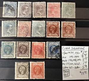 Cuba Selection #134//168- SCV=$19.50