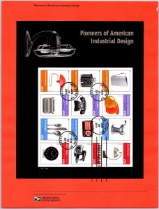 USPS SOUVENIR PAGE PIONEERS OF AMERICAN INDUSTRIAL DESIGN 2011