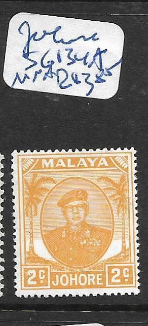 MALAYA JOHORE   (P0206B)  2C  SG 134A  MNH