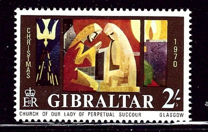 Gibraltar 240 MNH 1970 Christmas (ap2430)