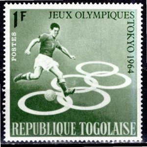 Togo; 1964: Sc. # 491; MH Single Stamp