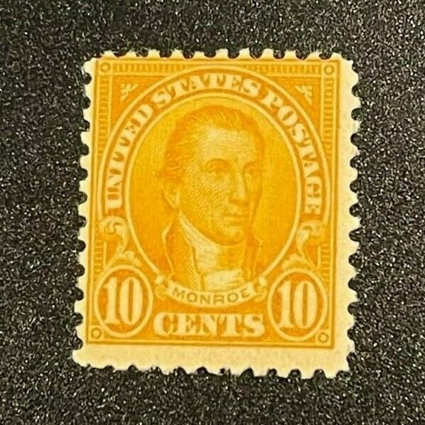 Scott#: 642 - James Monroe 10c 1927 MOG single stamp - Lot 6
