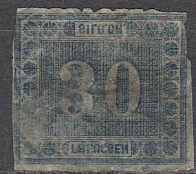 Prussia #22 F-VF Used  CV $225.00