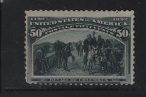 US 240Hinged, 1893 Recall of Columbus