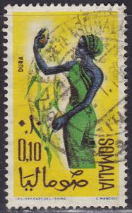 Somalia 251 USED 1961 Girl Harvesting Durrah 10c