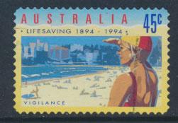 Australia SG 1444  Used  self adhesive -Life saving