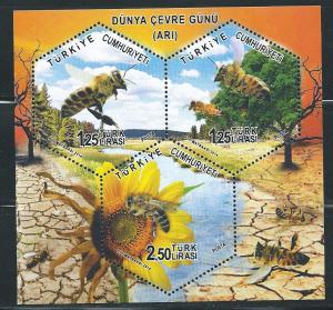 Turkey 3400 Bees s.s. MNH