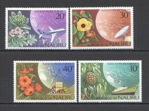 Wb331 Nauru 7Th South Pacific Forum Flora Flowers Transportation Space 1Set Mnh