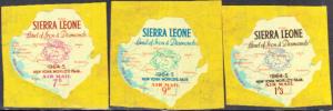 Sierra Leone #C14-C20 Mint
