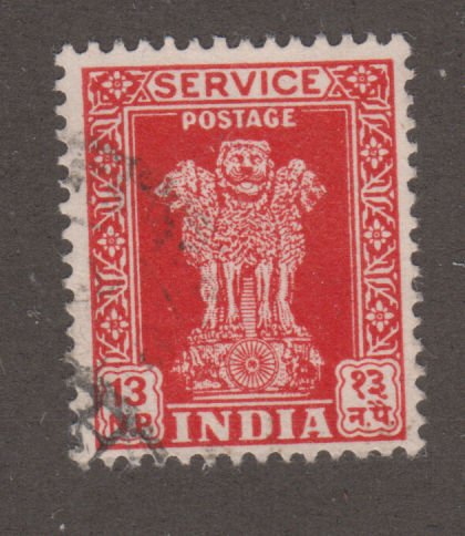 India O132 Capital of Asoka Pillar 1957