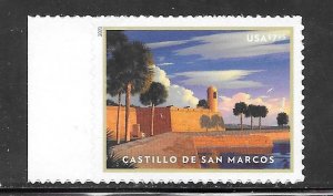 #5554 MNH Castillo de San Marcos Single