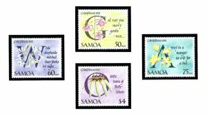 Samoa 815-18 MNH 1992 Christmas