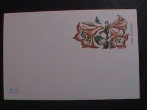 ​UNITED STATES FOREVER POST CARD- WILD FLOWERS MINT VF- WE SHIP TO WORLD WIDE