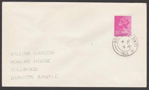 GB SCOTLAND 1971 cover BORVE / ISLE OF LEWIS  cds..........................54850