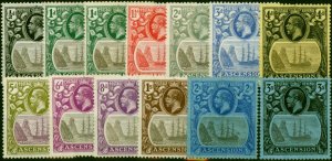 Ascension 1924-33 Extended Set of 13 SG10-20 Fine MM CV £470