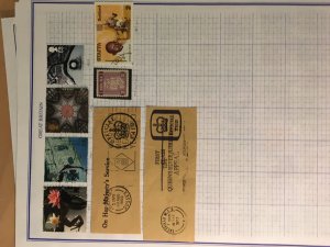 Collection of Great Britain stamps