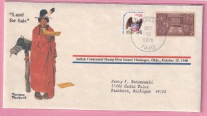 1979 LAND FOR SALE NORMAN ROCKWELL COVER