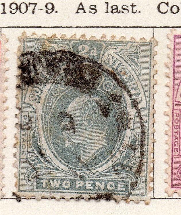 Southern Nigeria 1907-09 Early Issue Fine Used 2d. 269975