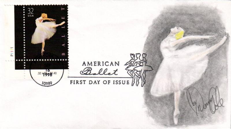 #3237 Ballet Cole FDC