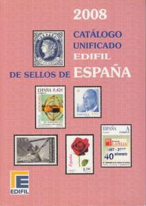 Edifil 2008 Catálogo Unificado de Sellos de España.  Spain stamp catalog