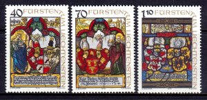 Liechtenstein 1979 Heraldic Panels Complete Mint MNH Set SC 671-673