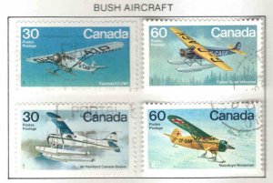 Canada Scott 969-972 Used stamp set