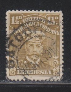 Rhodesia, 1 1/2d King George V (SC# 121) Used